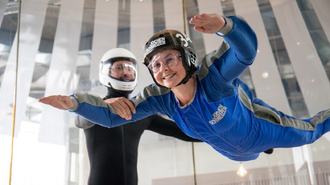 Indoor skydiving in Germany