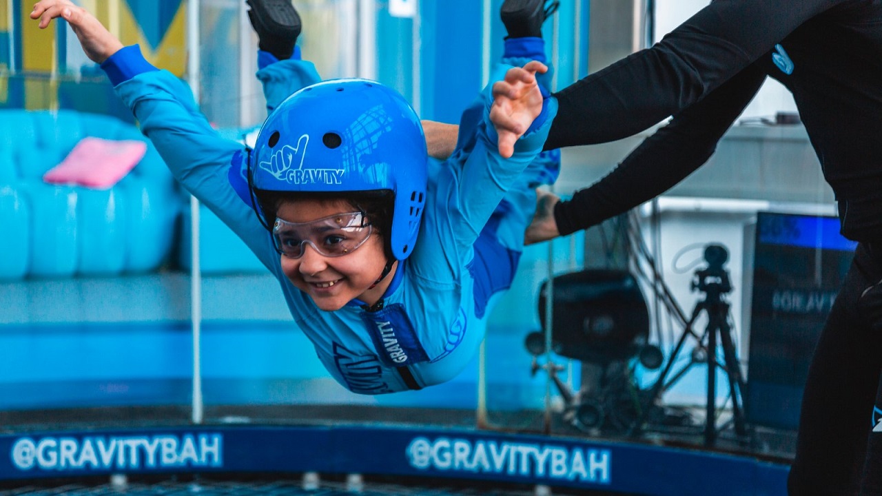 Gravity Bahrain – First Time Flyer Kid