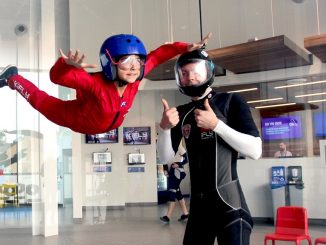 iFLY Toronto Whitby - Flying Kid
