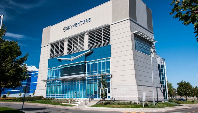 iFLY Montreal – Skyventure Building