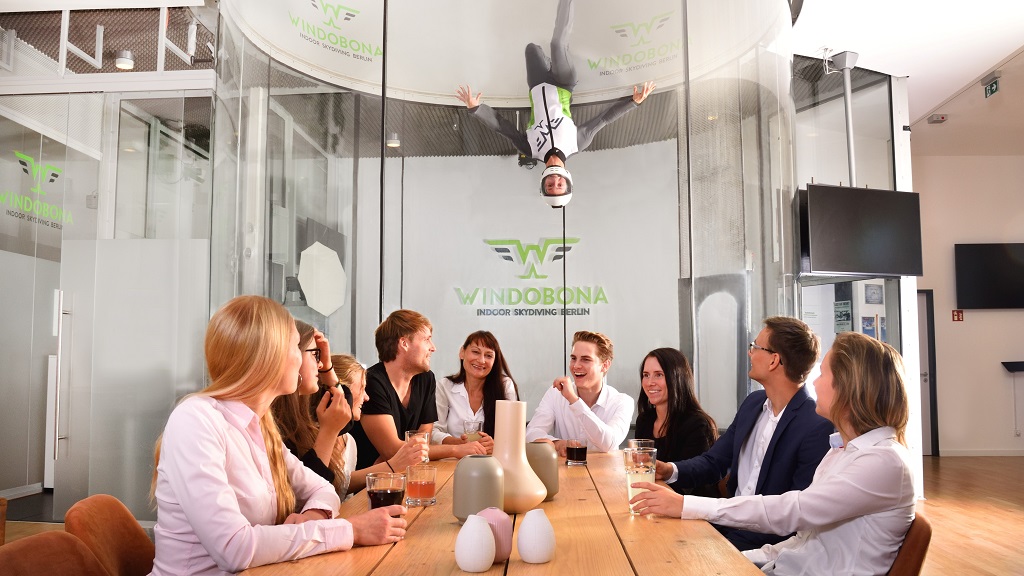 Hamburg — indoor skydiving wind tunnel