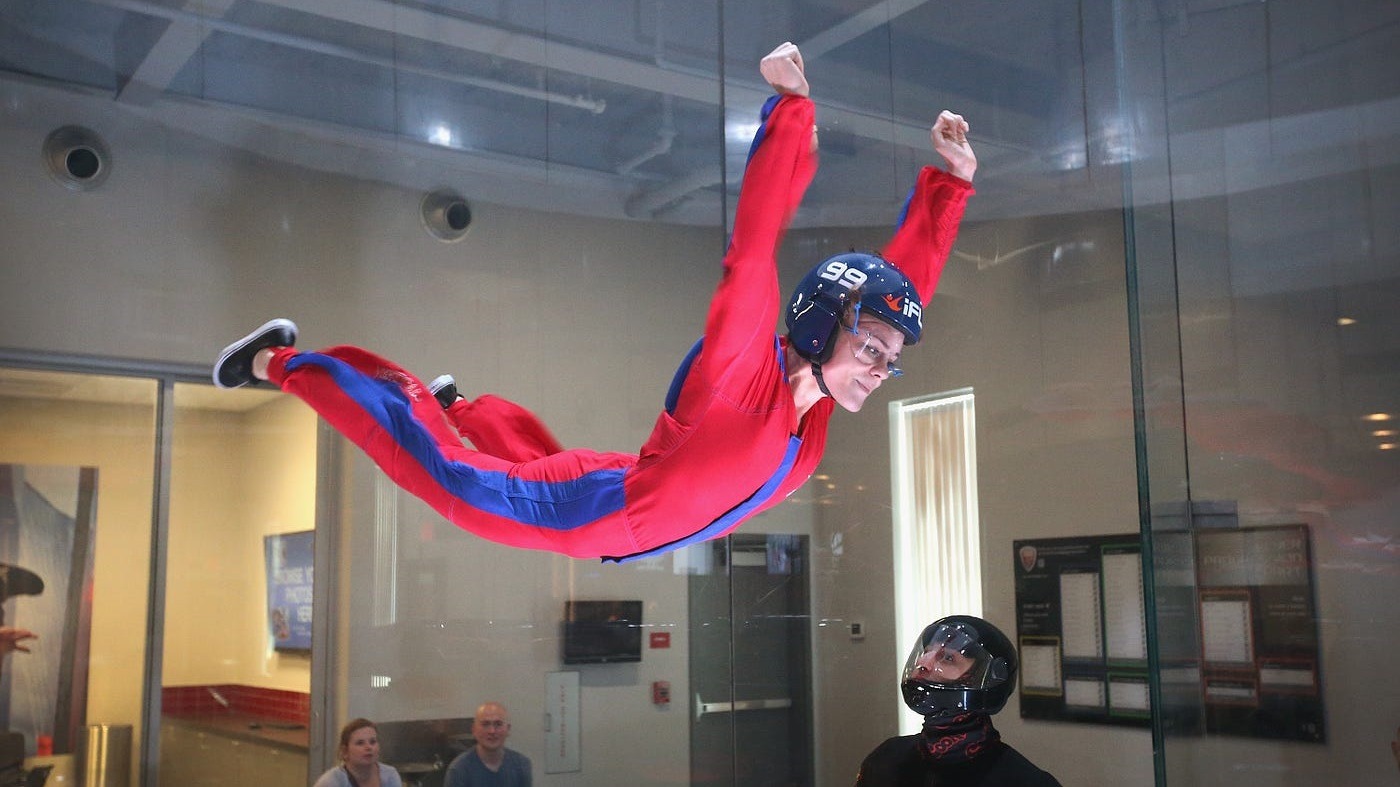 Indoor skydiving in Vienna