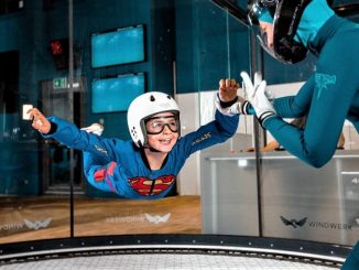 Windwerk Indoor Skydiving - Flying Kid