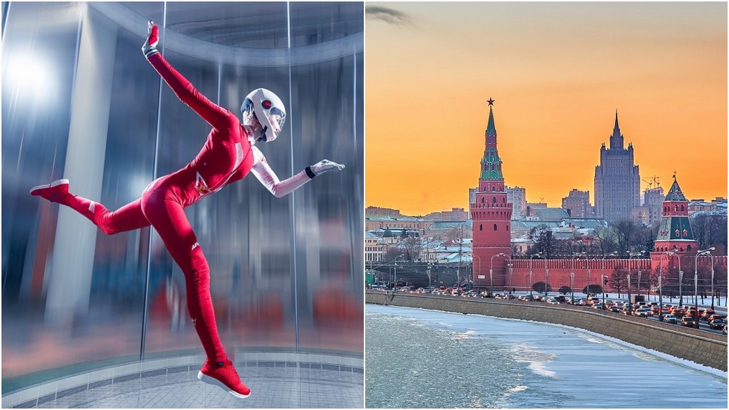 Saint Petersburg — indoor skydiving wind tunnel