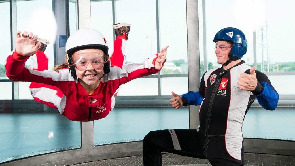 Indoor Skydiving Canada- Flying Kid