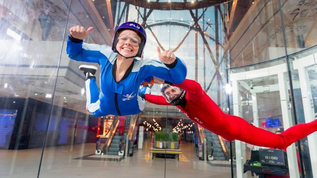 Indoor Skydiving London – New Flyer at O2