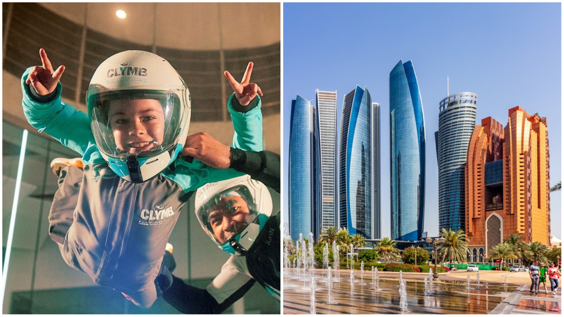 Indoor skydiving in Abu Dhabi