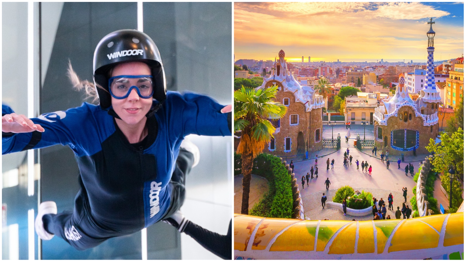 Indoor skydiving in Spain