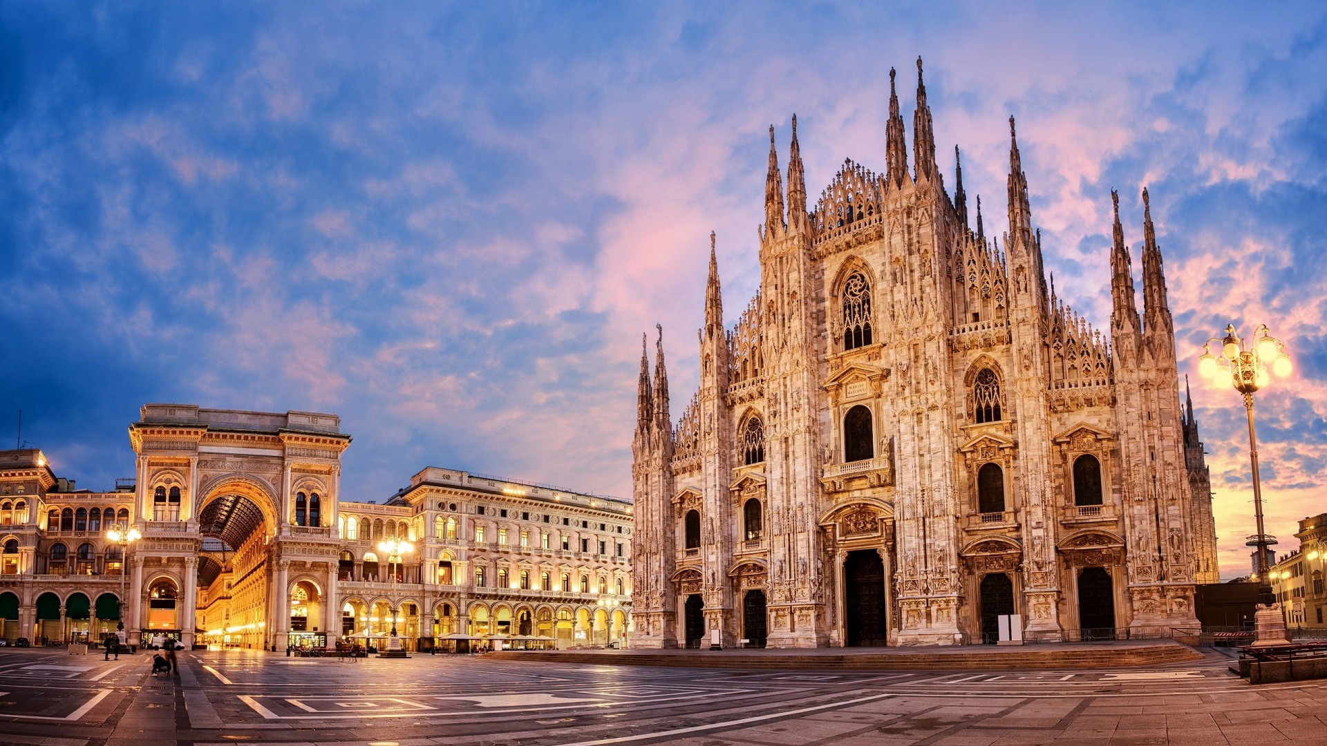Milan — city landmark and skyline