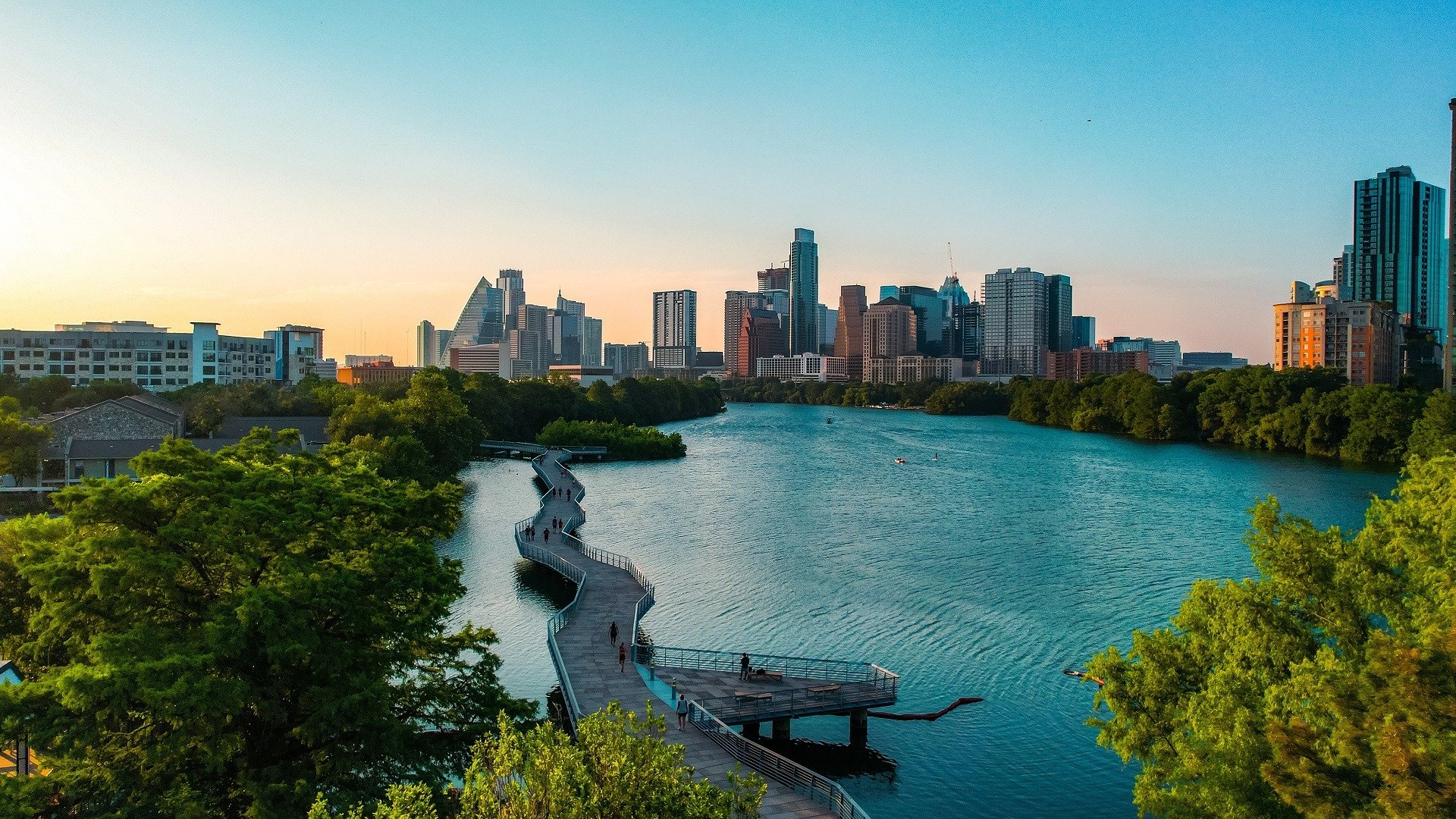 Austin — city landmark and skyline