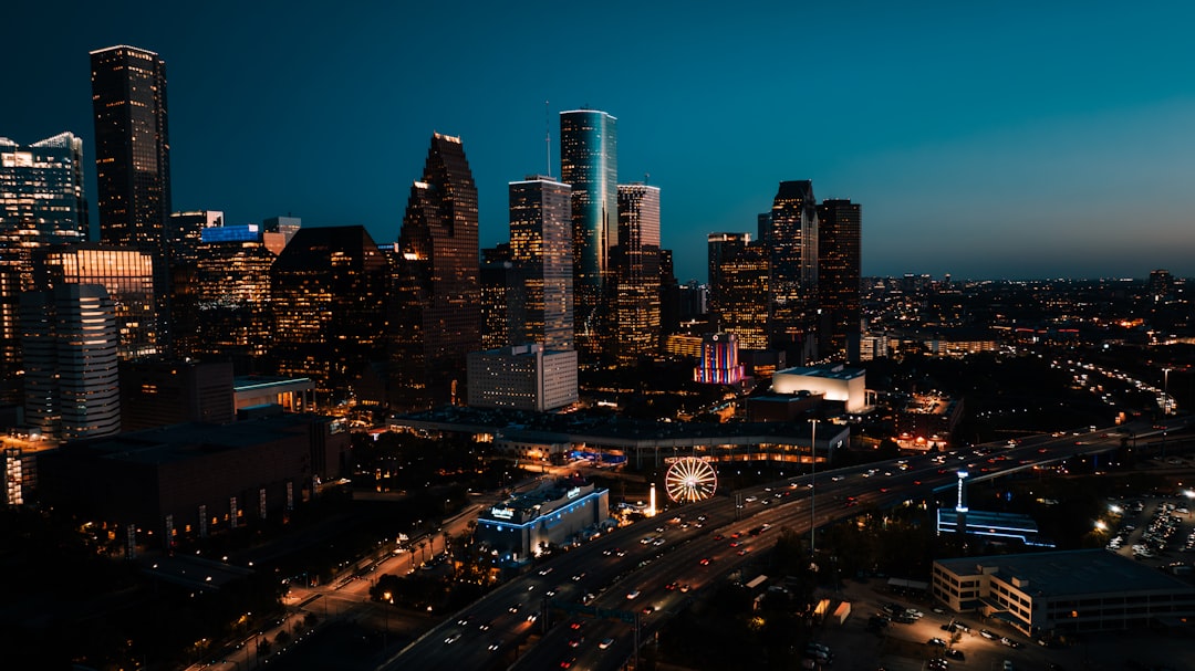 Houston — city landmark and skyline