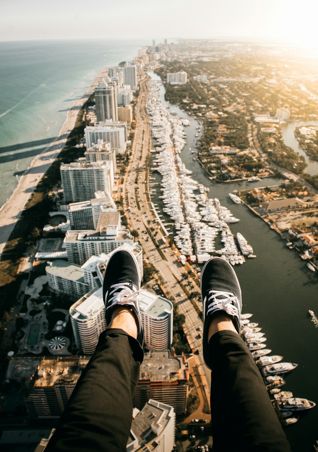 Miami — city landmark and skyline