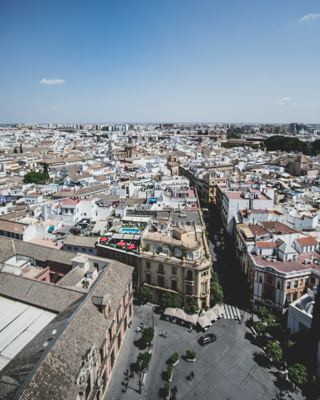 Seville — city landmark and skyline